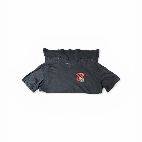 State Forty Eight Tops - Acid Washed Arizona Graphic Short Sleeve Tee